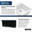 Quartz Composite White Kitchen Sink Matte 9