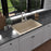Quartz Composite Bisque Kitchen Sink Matte 4