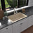 Quartz Composite Bisque Kitchen Sink Matte 4
