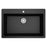 Quartz Composite Black Kitchen Sink Matte 1