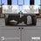 Quartz Composite Brown Kitchen Sink Matte 7