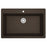 Quartz Composite Brown Kitchen Sink Matte 1
