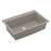 Quartz Composite Concrete Kitchen Sink Matte 2