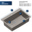 Quartz Composite Concrete Kitchen Sink Matte 3