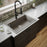 Quartz Composite Concrete Kitchen Sink Matte 5