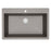 Quartz Composite Concrete Kitchen Sink Matte 1
