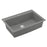 Quartz Composite Grey Kitchen Sink Matte 2