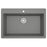 Quartz Composite Grey Kitchen Sink Matte 1