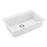 Quartz Composite White Kitchen Sink Matte 2