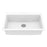 Quartz Composite White Kitchen Sink Matte 2