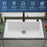 Quartz Composite White Kitchen Sink Matte 7