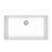 Quartz Composite White Kitchen Sink Matte 1