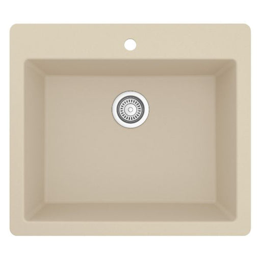 Quartz Composite Bisque Kitchen Sink Matte 1