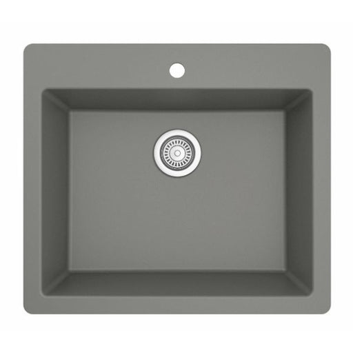 Quartz Composite Grey Kitchen Sink Matte 1