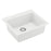 Quartz Composite White Kitchen Sink Matte 2