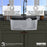 Quartz Composite White Kitchen Sink Matte 9