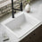 Quartz Composite White Kitchen Sink Matte 5