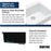 Quartz Composite White Kitchen Sink Matte 8