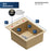 Quartz Composite Bisque Kitchen Sink Matte 2