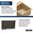 Quartz Composite Bisque Kitchen Sink Matte 8
