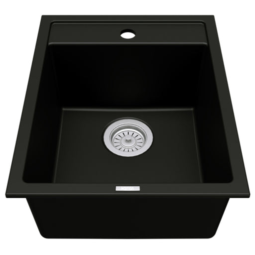 Quartz Composite Black Kitchen Sink Matte 1