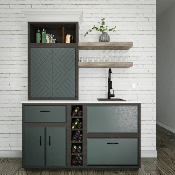 Quartz Composite Brown Kitchen Sink Matte 5