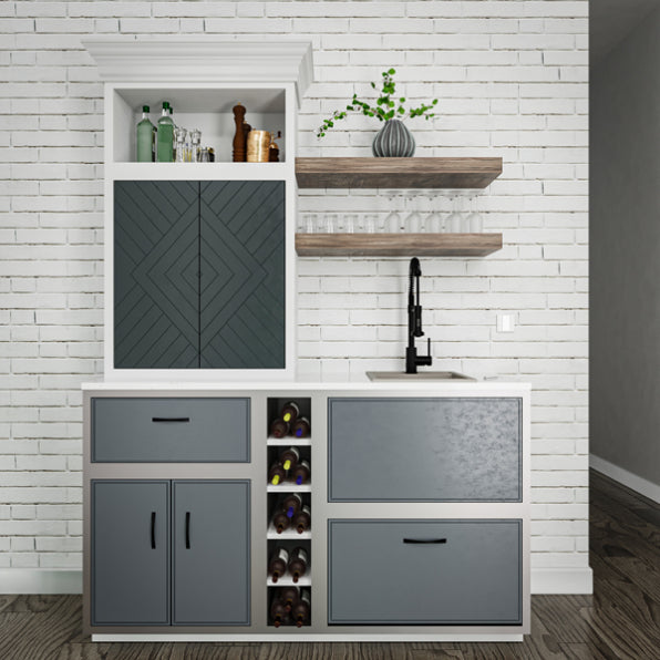Quartz Composite Concrete Kitchen Sink Matte 5