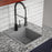 Quartz Composite Grey Kitchen Sink Matte 3