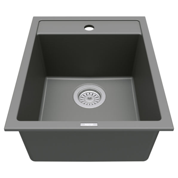 Quartz Composite Grey Kitchen Sink Matte 1