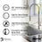 Quartz Composite Black Kitchen Sink Matte 5