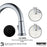Quartz Composite Black Kitchen Sink Matte 7