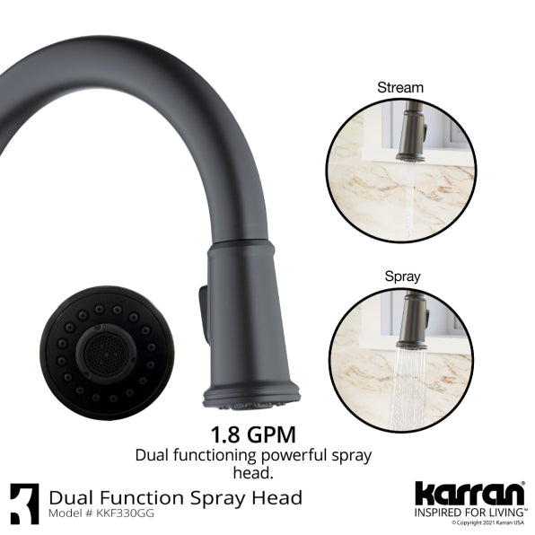 Quartz Composite White Kitchen Sink Matte 8