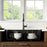 Quartz Composite Black Kitchen Sink Matte 3