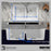 Quartz Composite White Kitchen Sink Matte 4