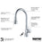 Quartz Composite White Kitchen Sink Matte 7