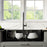 Quartz Composite Black Kitchen Sink Matte 3