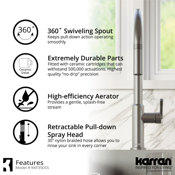 Quartz Composite Grey Kitchen Sink Matte 7