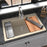 Quartz Composite Bisque Kitchen Sink Matte 5