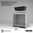 Quartz Composite Black Kitchen Sink Matte 9