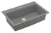 Quartz Composite Grey Kitchen Sink Matte 3