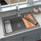 Quartz Composite Grey Kitchen Sink Matte 5