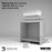 Quartz Composite White Kitchen Sink Matte 10