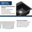 Quartz Composite Black Kitchen Sink Matte 7