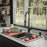 Quartz Composite Concrete Kitchen Sink Matte 4