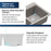 Quartz Composite Concrete Kitchen Sink Matte 7