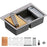 Quartz Composite Concrete Kitchen Sink Matte 1