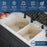 Quartz Composite Bisque Kitchen Sink Matte 6