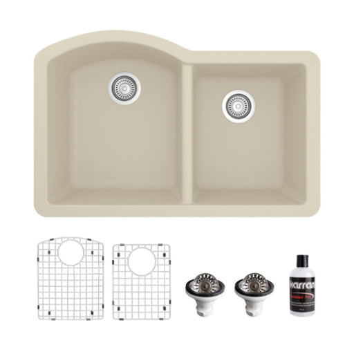 Quartz Composite Bisque Kitchen Sink Matte 1