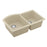 Quartz Composite Bisque Kitchen Sink Matte 2