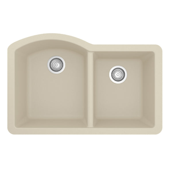 Quartz Composite Bisque Kitchen Sink Matte 1